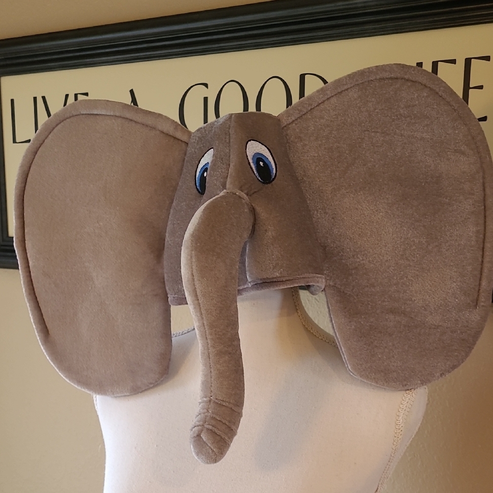Elephant Kids Costume Hat